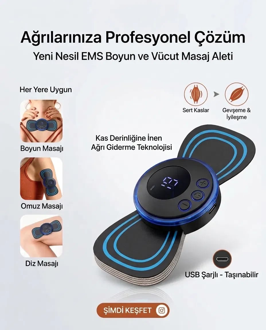 YENİ NESİL ŞARJLI MASAJ ALETİ