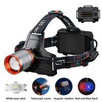 Bedotech BD-8 13W TG + SMD LED Alüminyum Alaşımlı Zoomlu Type-C Şarjlı Kafa Feneri
